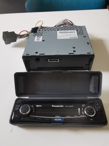 Car stereo panasonic head - cd,