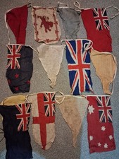 Vintage 1930s British Empire Bunting Flags NZ Australia 
