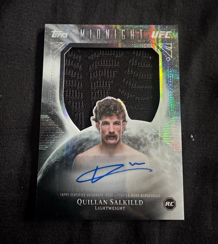 Topps midnight ufc quillan - ufc,