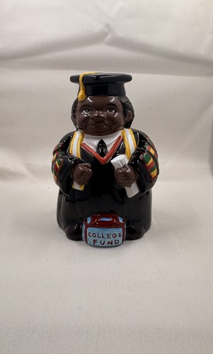 Toby jug graduation piggy - jug",