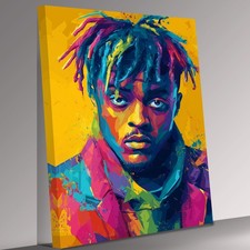 Juice WRLD Vibrant Pop Astract