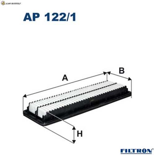 Air filter 122 for - air, 122/1
