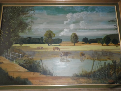 Oil painting board large - painting, on