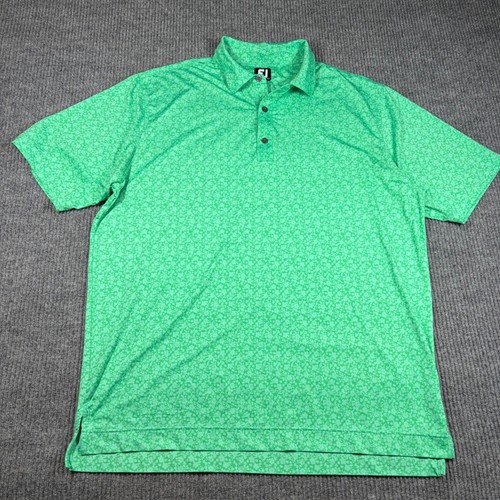 Footjoy shirt mens green - mens,