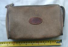 Vintage Authentic Mulberry Pouch, Make Up, Brush Bag, Purse, Clutch Bag 1990's b