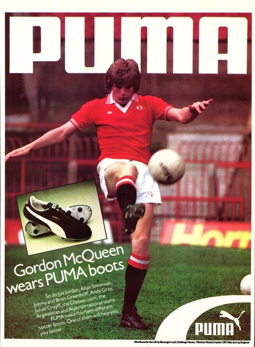 1978 advert for - for, 'puma'