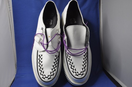 Men white k loafers - white, t.u.k.