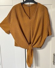 ZARA - SIZE 10 - 12 - OCHRE