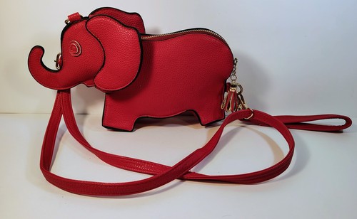 Elephant shape crossbody - elephant,