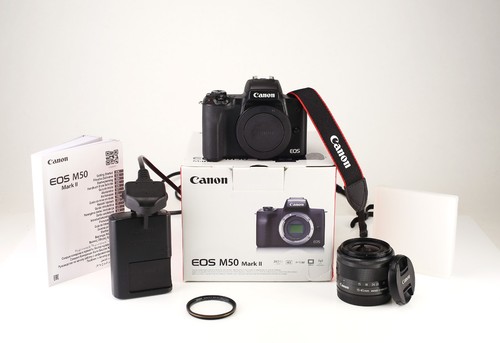 Canon eos m50 camera - ii, &