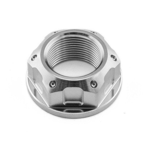 Stainless steel axle nut m25 - axle,