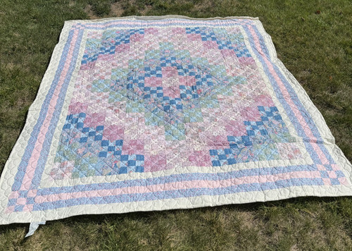 Patchwork quilt full - patchwork,