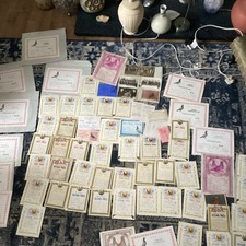 Vintage  Racing Pigeon Race Certificates 1953 Onwards 50+ Pieces