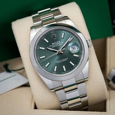 Rolex Datejust 41mm Mint Green