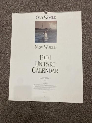 Unipart 1991 calendar david - 1991, by