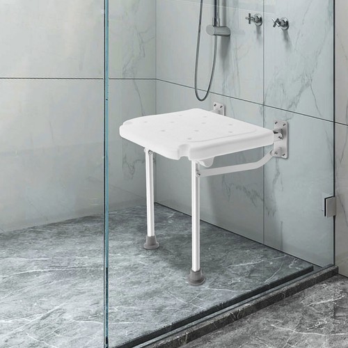 Folding shower seat wall - shower,