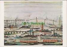 Art Postcard - Artist L.S.Lowry - Industrial Landscape 1955 - Ref.RR16569