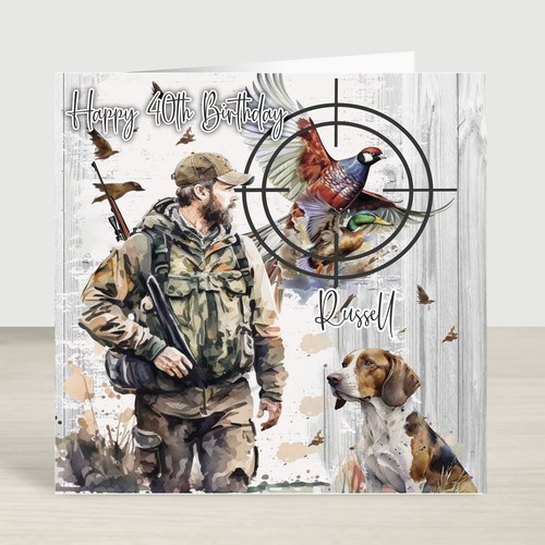 Personalised pheasant hunting - personalised,