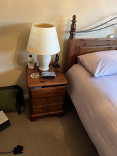 Pair Of Ducal Bedside Chest Drawer  , Two Chest Drawer, 45x47x64