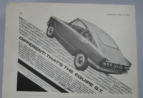 1964 bond equipe original - 1964, gt