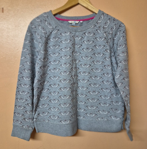 Boden sweatshirt grey jumper - sweatshirt,