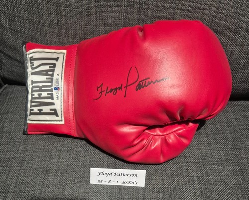 Floyd patterson signed boxing - floyd,