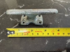 Vintage bronze boat cleat 4” long patina 