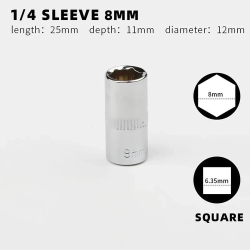 Piece drive standard - 1/4",