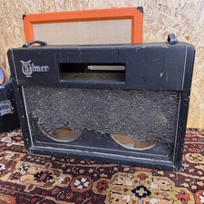 Vintage 1960s Selmer All Purpose Guitar Valve Amplifier Combo Cab EMPTY Project