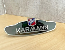 Karmann ghia side - side, badge