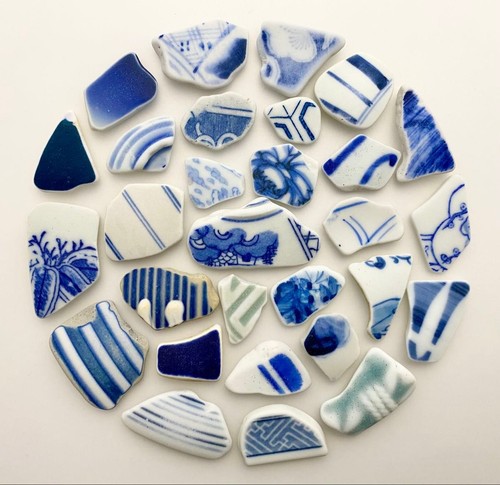 Sea glass from japan - glass,