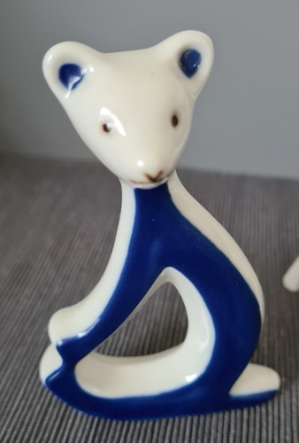Royal dux bohemia blue white - dux,