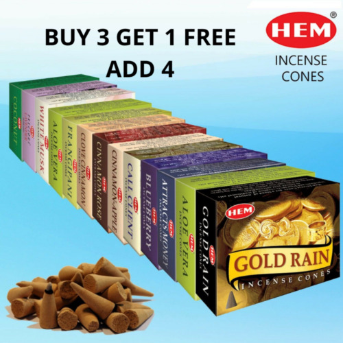 Hem incense cones joss cone - cones,