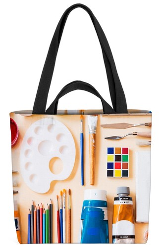 Painting paints brush bag art