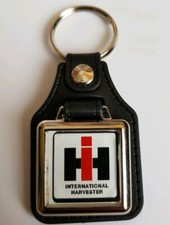 INTERNATIONAL TRACTOR LEATHER KEYRING