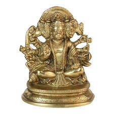 Brass Hindu God Panchmukhi