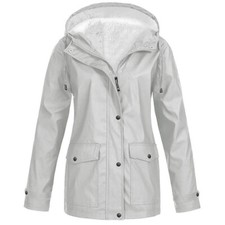 Women's Fleece Parka Hooded