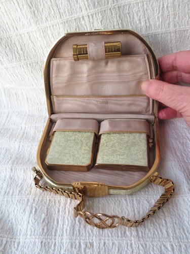 1950 gilt metal stratton - 1950's,