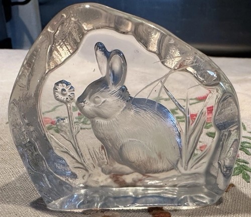 Dartington glass rabbit - dartington, bunny