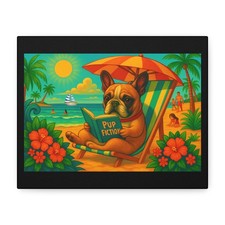 Frenchie Dog At The Beach