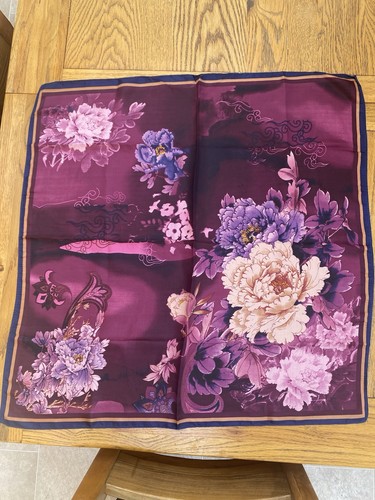 100 silk peony print - 100%,
