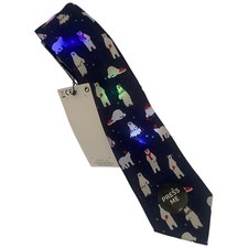M&S Light Up Christmas Tie LED