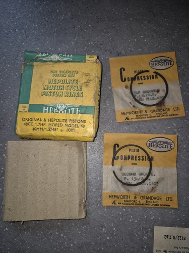 Vintage hepolite piston - vintage,