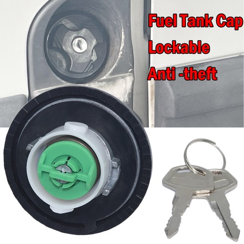 Locking fuel cap with keys - with, 2