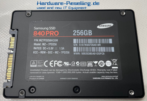 Samsung 840 pro 256gb - 840, ssd