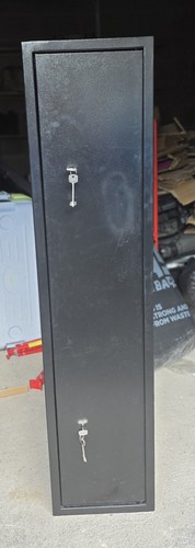 Gun cabinet grey extra - 6, wide