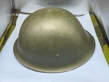 Original WW2 British Army Mk3 High Rivet Turtle Combat Helmet