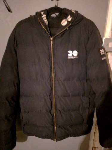 Cross hatch black - cross, jacket