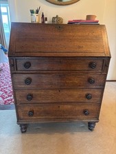 Victorian Oak desk Bureau
