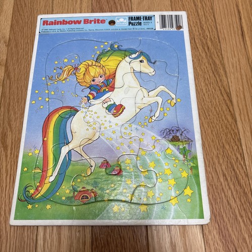Rainbow brite frame - rainbow,